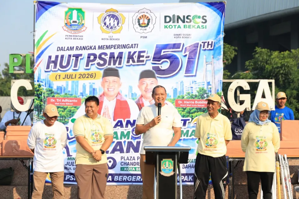 Tri Adhianto Apresiasi HUT ke-51 PSM Kota Bekasi, Ajak Lansia Tetap Sehat, Aktif, dan Produktif