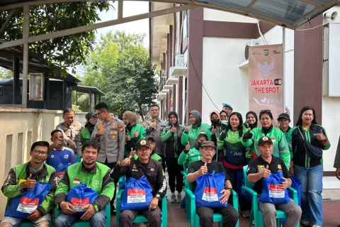 Jaga Jakarta On The Spot Jatisampurna, Polrestro Bekasi Kota Perkuat Sinergi Jaga Kamtibmas Bersama Masyarakat