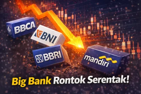 Big Bank Rontok Serentak BBCA Paling Dalam, Ini Waktu Beli atau Tunggu?