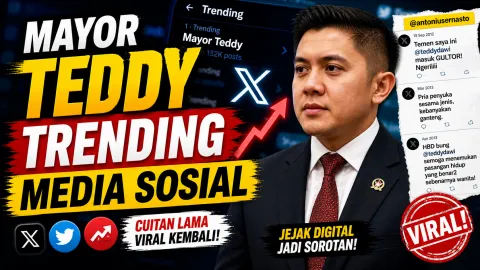 Viral Hari ini! Nama Mayor Teddy Trending, Terungkap Cuitan Lawas Picu Perdebatan Privasi di Media Sosial