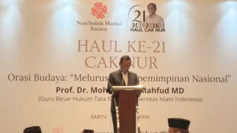 Mahfud MD Ingatkan Bahaya Kekuasaan Tak Terbatas, Konstitusi Harus Jadi Pembatas Hari Ini