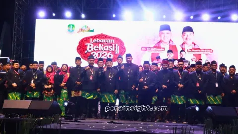 Lebaran Bekasi II Meriah, Tri Adhianto Resmi Dilantik Ketua BKMKB