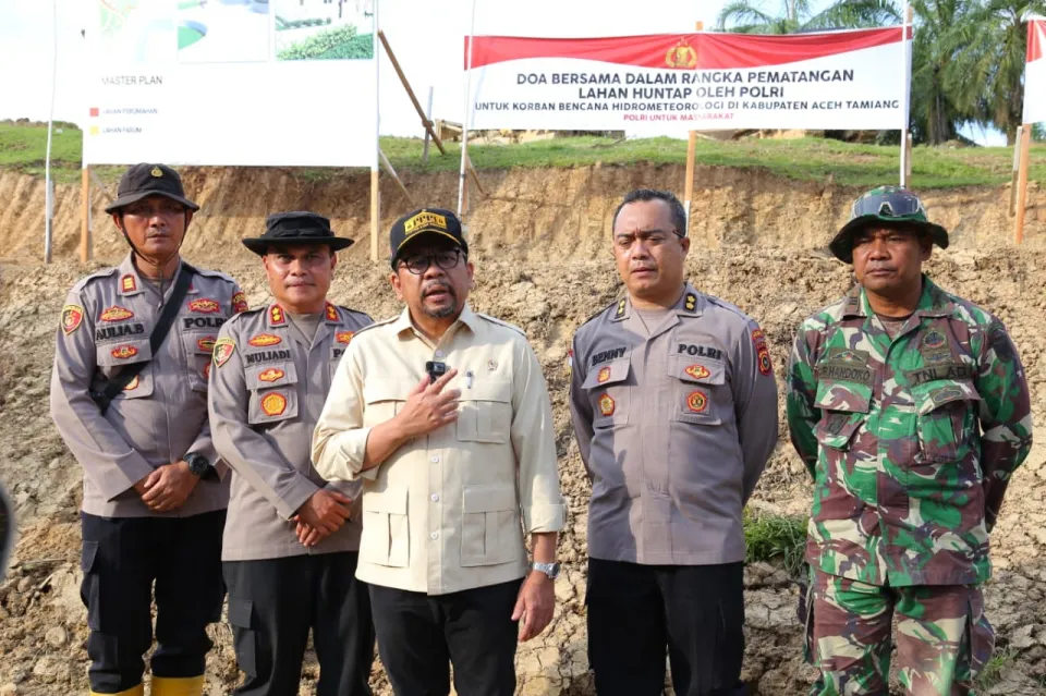KSP RI Apresiasi Polri Bangun Hunian Tetap untuk Korban Banjir Aceh Tamiang