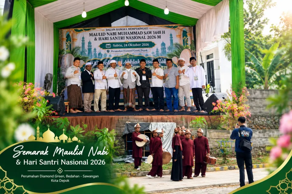 Festifal Hadroh Perdana Di Musholla Darajatul 'Ala Hidupkan Umkm Warga Hari Ini