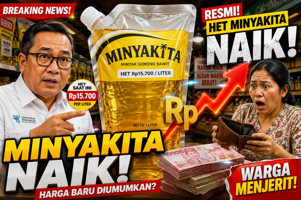 Harga MinyaKita Bakal Naik, Pemerintah Sepakati Kenaikan HET di Tengah Lonjakan Harga CPO 