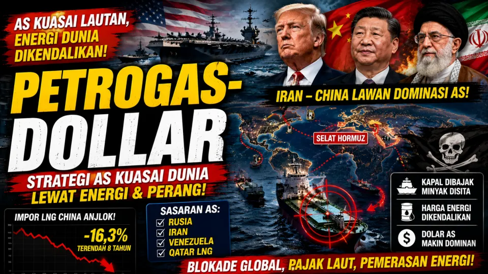 China-Iran vs AS Memanas, Strategi Petrogas-Dollar terungkap, Fakta Hari ini Ekonomi Ubah Peta Energi Dunia