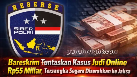 Bareskrim Tuntaskan Kasus Judi Online Rp55 Miliar, Tersangka Segera Diserahkan ke Jaksa