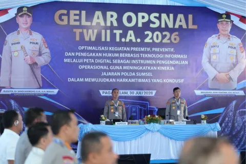 Kapolda Sumsel Pimpin Gelar Operasional, Instruksikan Jajaran Turun Langsung ke Masyarakat dan Cegah Karhutla