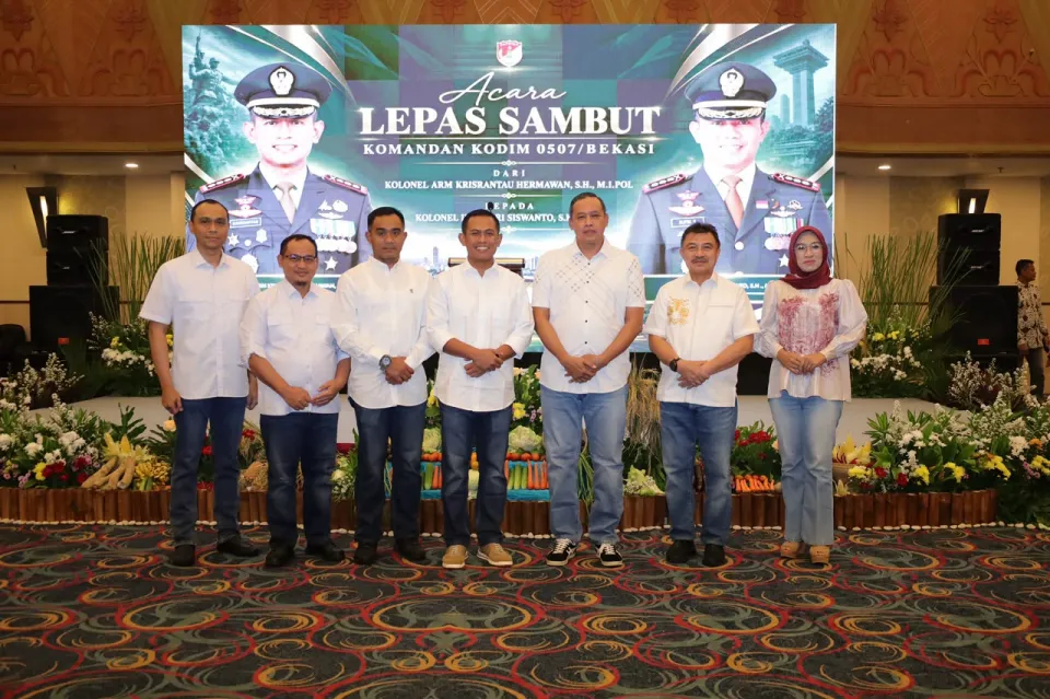 Serah Terima Dandim 0507/Bekasi, Kolonel Supri Siswanto Resmi Nahkodai Kodim 0507
