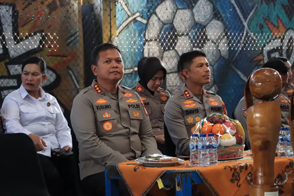Kapolres Bekasi Kota Gelar Turnamen Futsal Hari Bhayangkara ke-80, Perkuat Kekompakan Personel Polri