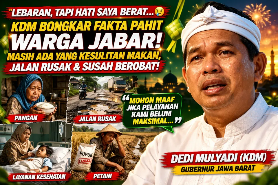 Lebaran Jadi Momen Kejujuran, Dedi Mulyadi Bongkar Fakta Pahit Warga Jabar yang Jarang Terungkap