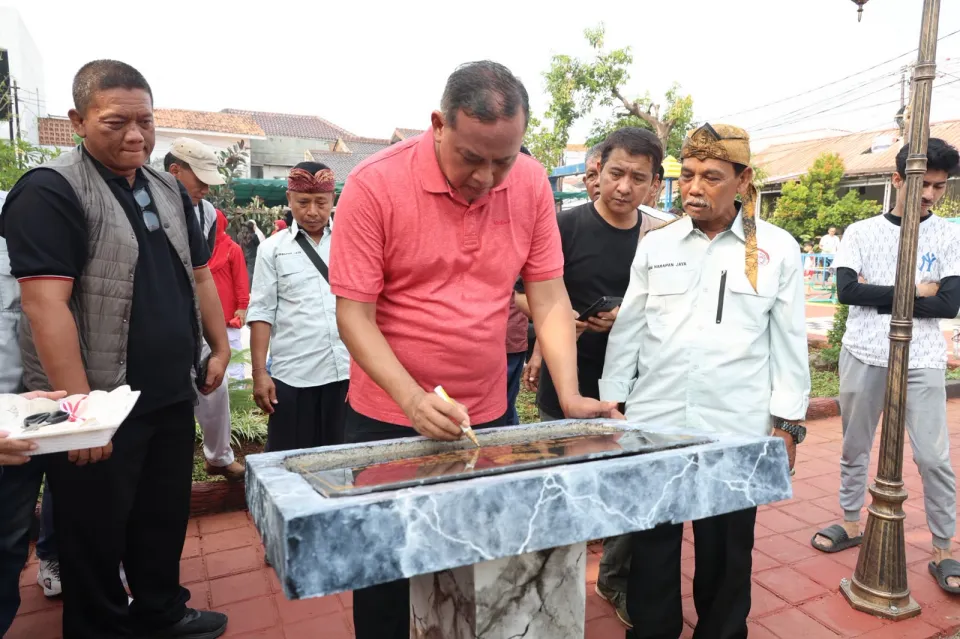 Tri Adhianto Resmikan Taman Rinjani di Bekasi Utara, Jadi Ruang Terbuka untuk Semua Generasi