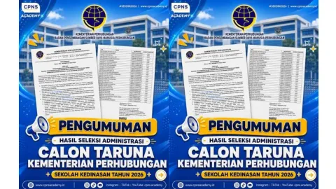 Cek Sekarang! Hasil Seleksi Administrasi SIPENCATAR Kemenhub 2026/2027 Resmi Diumumkan