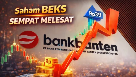 Saham BEKS Sempat Melesat, Lalu Kembali Anjlok: Euforia Bank Banten atau Alarm Risiko Investor?
