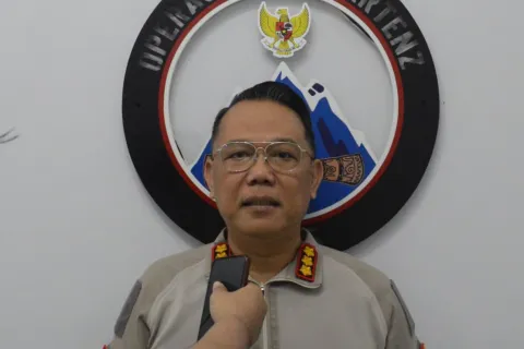 Polres Mimika Dibackup Satgas Damai Cartenz 2026 Berhasil Amankan Pelaku Pembunuhan di Timika