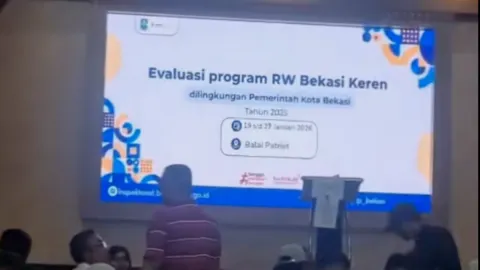 Inspektorat Bekasi Umumkan Evaluasi Program Lingkungan, Warga dan Lurah Diminta Siap-Siap