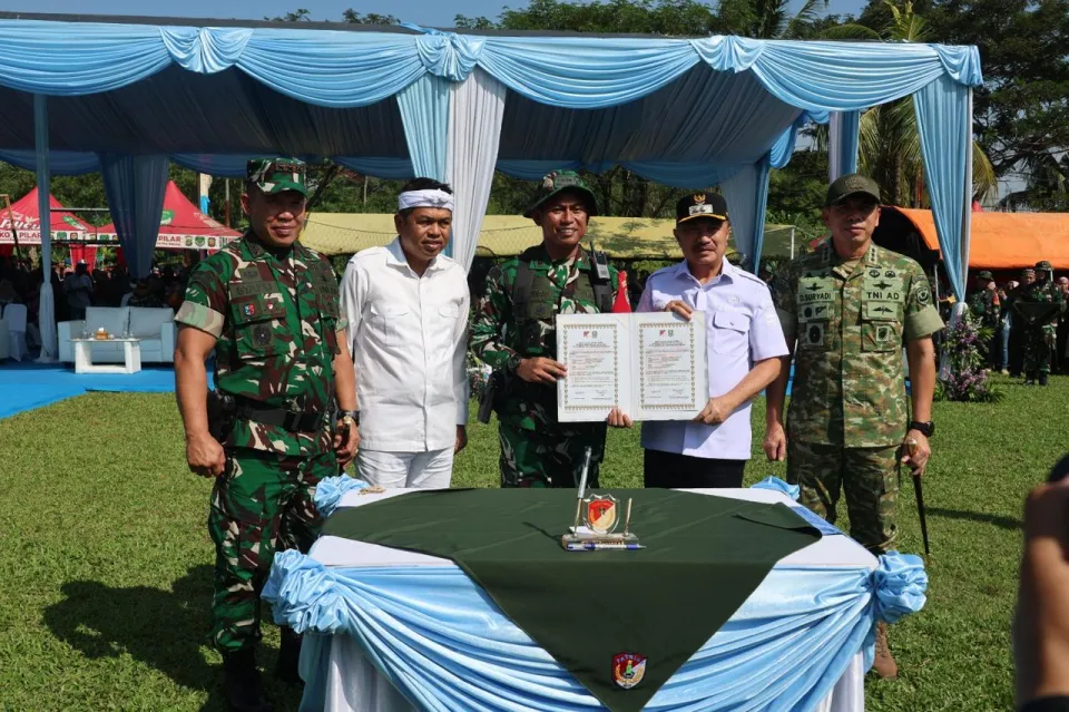 Harris Bobihoe Apresiasi TMMD ke-128, Sinergi TNI dan Pemkot Bekasi Bangun Negeri dari Desa