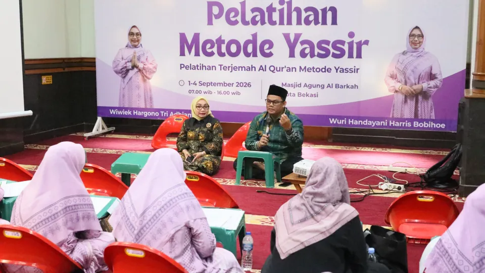 Wiwiek Hargono Buka Pelatihan Terjemah Al-Qur'an Metode Yatsir, Siap Perluas Syiar hingga Kecamatan Hari Ini