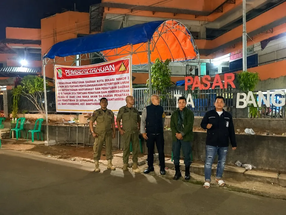 Terbaru Tiga Pilar Perketat Pengamanan Usai Penertiban PKL Pasar Bantargebang 