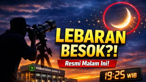 Sidang Isbat Idul Fitri 2026 Digelar Hari Ini, Penentuan 1 Syawal Diumumkan Malam Ini