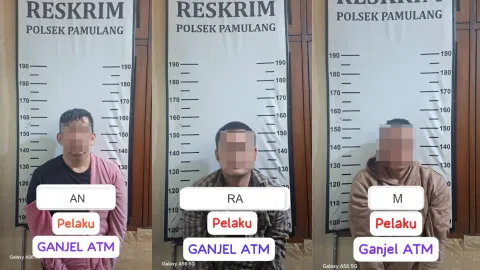 Polisi Gagalkan Komplotan Pengganjal ATM di Pamulang, Tiga Pelaku Ditangkap