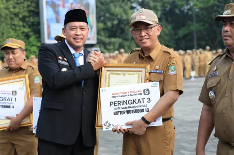 Pemkot Bekasi Beri Penghargaan Hasil Monev PPID 2026, BPKAD dan Bekasi Utara Raih Peringkat Pertama