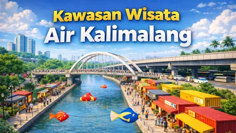 Kawasan Wisata Air Kalimalang Dikebut, Disiapkan Jadi Ikon Baru Kota Bekasi