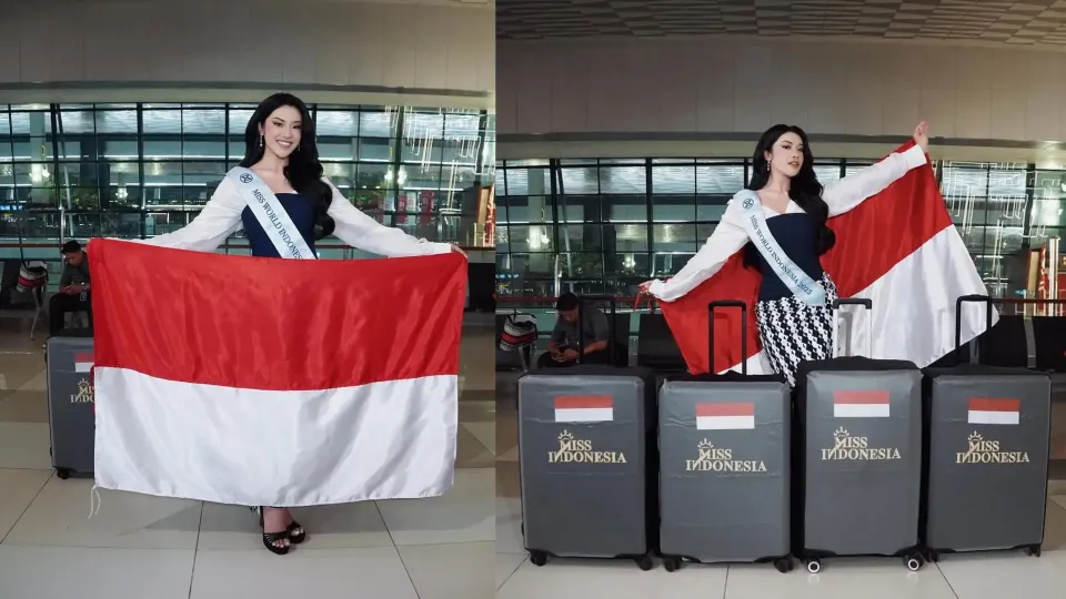 Audrey Bianca Berangkat ke Vietnam, Wakili Indonesia di Miss World 2026