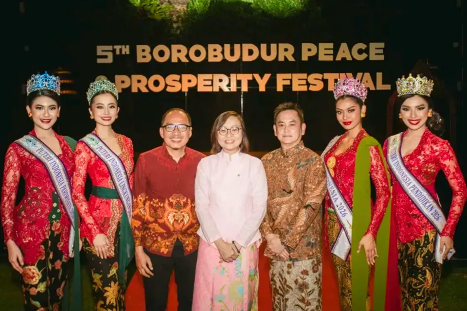 Puteri Indonesia 2026 Resmi Jadi Duta Borobudur Peace and Prosperity Festival 2026