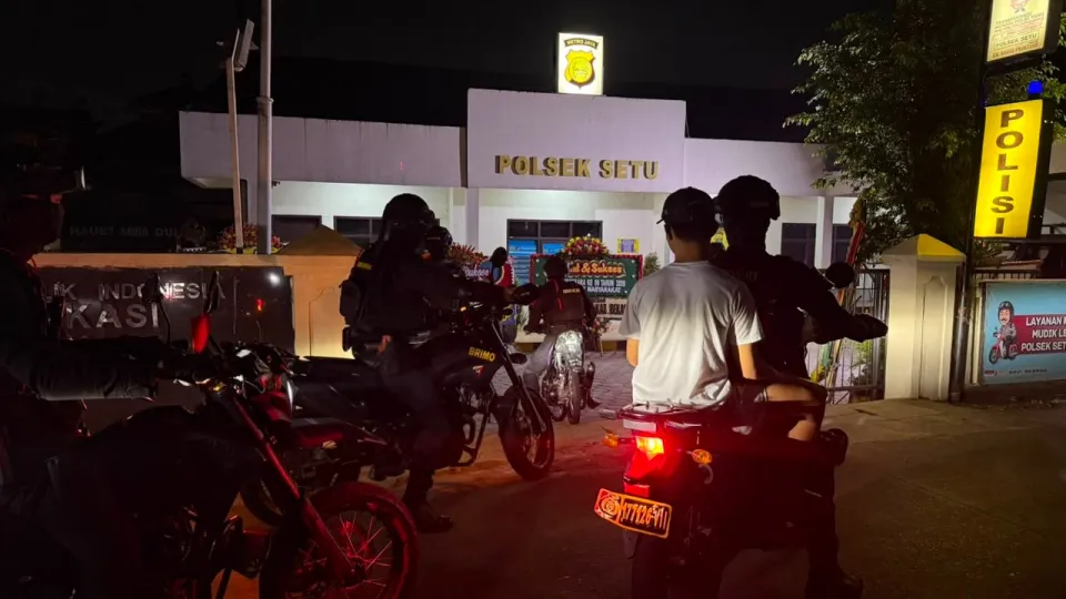 Aksi Balap Liar di Bekasi Digagalkan Brimob, Dua Remaja dan Motor Diamankan Saat Patroli Dini Hari 