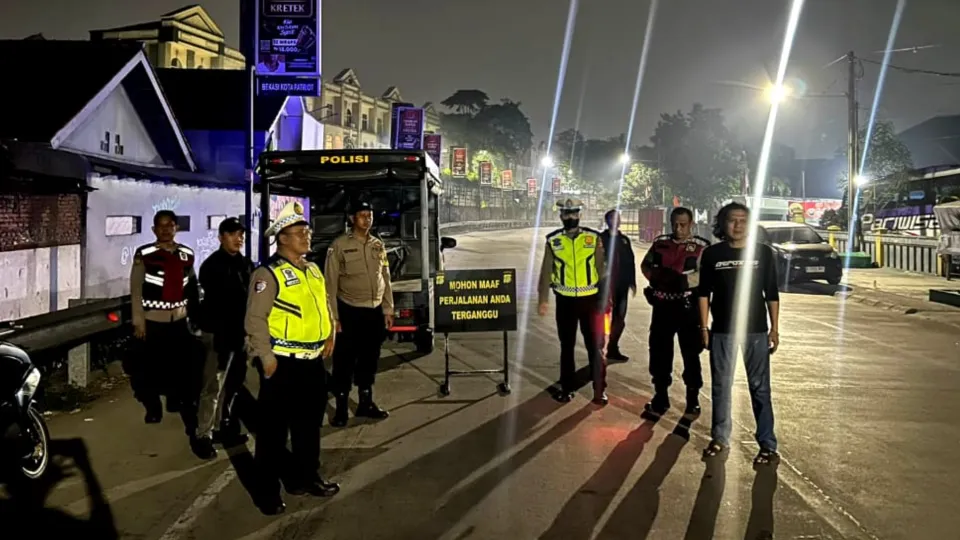 Polsek Bekasi Selatan Gelar Operasi Cipta Kondisi, Sasar Tawuran hingga Balap Liar