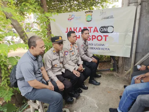 Wakapolsek Bekasi Utara Gelar Jaga Jakarta On The Spot, Ajak Warga Perwira Perkuat Sinergi Jaga Kamtibmas