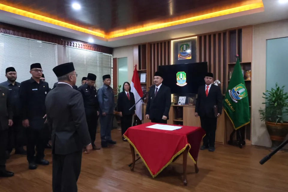 Pemkot Bekasi Lantik Karto Jadi Staf Ahli Wali Kota, Proses Open Bidding Tiga Jabatan Strategis Tetap Berjalan