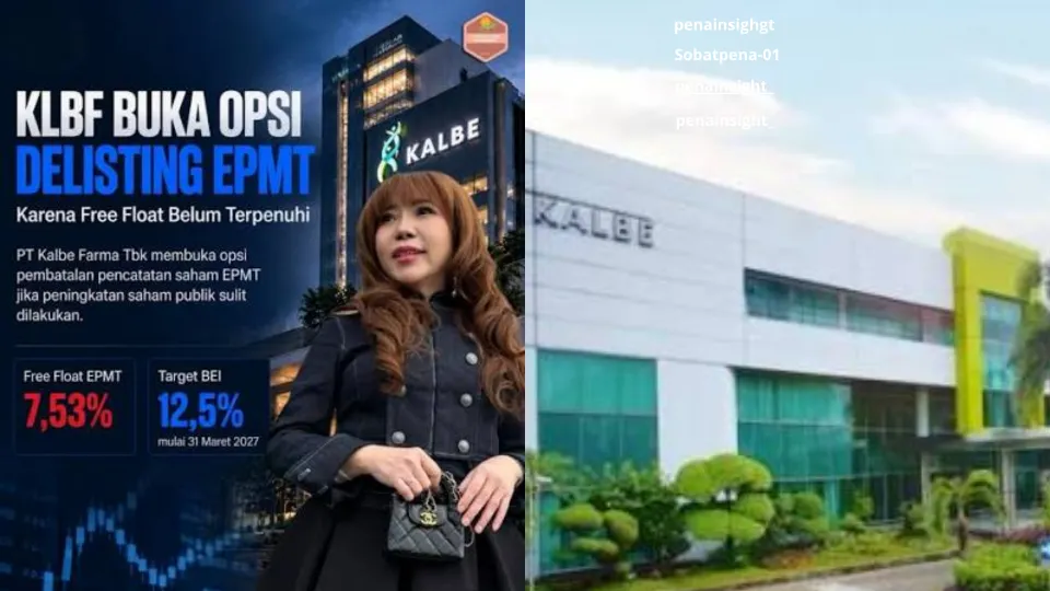 Terbaru Saham EPMT Masuk Daftar HSC BEI, Free Float Baru 7,51%, Kalbe Farma Buka Opsi Delisting