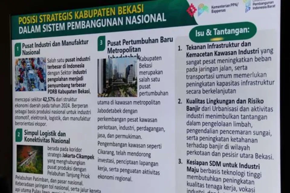 Pemkab Bekasi Usulkan Underpass dan Normalisasi Sungai ke Bappenas, Kawal PSN dan Atasi Banjir