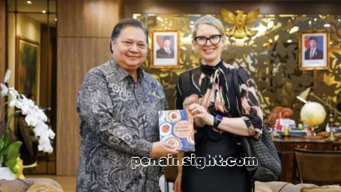 Mengejutkan Pertemuan Indonesia Australia, Airlangga Soroti Produktivitas & e-Government
