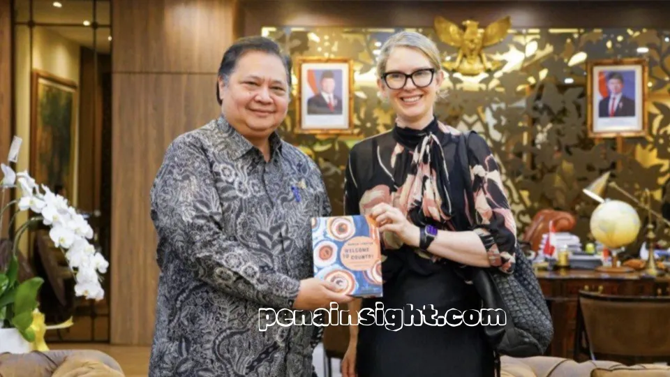 Mengejutkan Pertemuan Indonesia Australia, Airlangga Soroti Produktivitas & e-Government