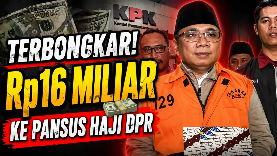 Terbongkar! Dugaan Aliran Dana Rp16 Miliar ke Pansus Haji DPR, KPK Siap Bongkar Peran Semua Pihak