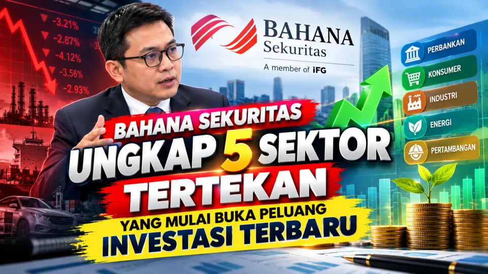 Bahana Sekuritas Ungkap 5 Sektor Tertekan yang Mulai Buka Peluang Investasi Terbaru