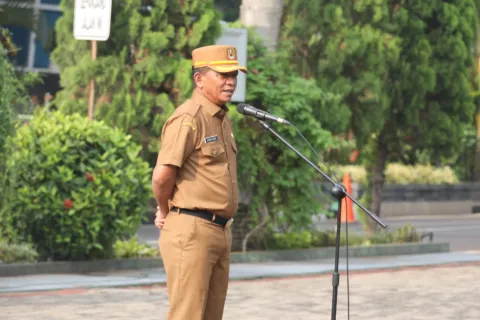 40 Tahun Mengabdi, Ini Pesan Sekda Junaedi di Apel Terakhir ASN Kota Bekasi