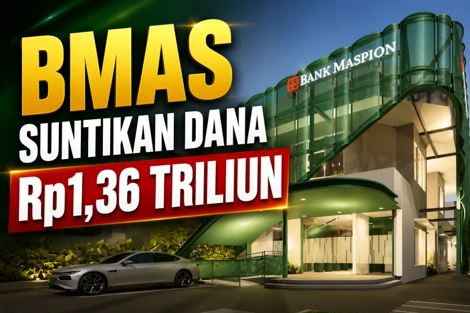BMAS Bank Maspion Hari Ini Kantongi Suntikan Dana Rp1,36 Triliun dari KBank
