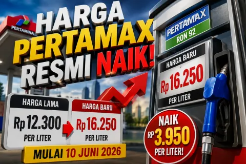 Pertamax Resmi Naik Jadi Rp16.250 per Liter Mulai Hari Ini, Selisih Rp6.250 dari Pertalite