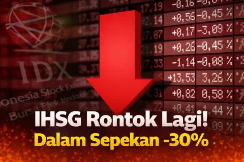 IHSG, BEKS, PADA. INET Auto Reject Bawah, Investor Panik dalam Sepekan Turun 30%