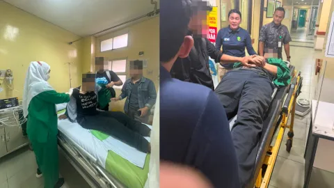 Terbaru Tim Medis Polda Metro Jaya Evakuasi Mahasiswa Pingsan Saat Aksi di Dukuh Atas