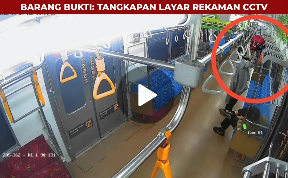 Polda Metro Jaya Ungkap Pencurian di KRL, Terbaru Pelaku Diamankan di Stasiun Tebet 