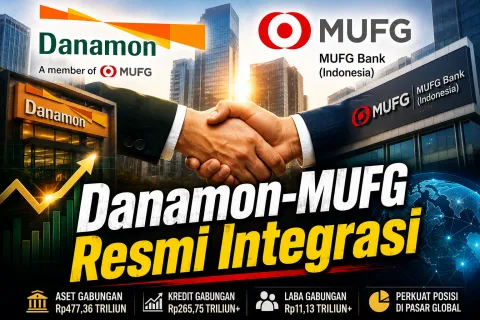 Danamon-MUFG Resmi Integrasi, Raksasa Bank Baru dengan Aset Hampir Rp 500 Triliun Siap Mengubah Peta Perbankan Indonesia