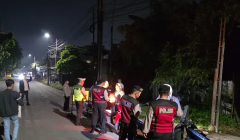 Hari Ini Polsek Jatiasih Intensifkan Patroli Cipkon dan Razia Stasioner Antisipasi Kejahatan Jalanan