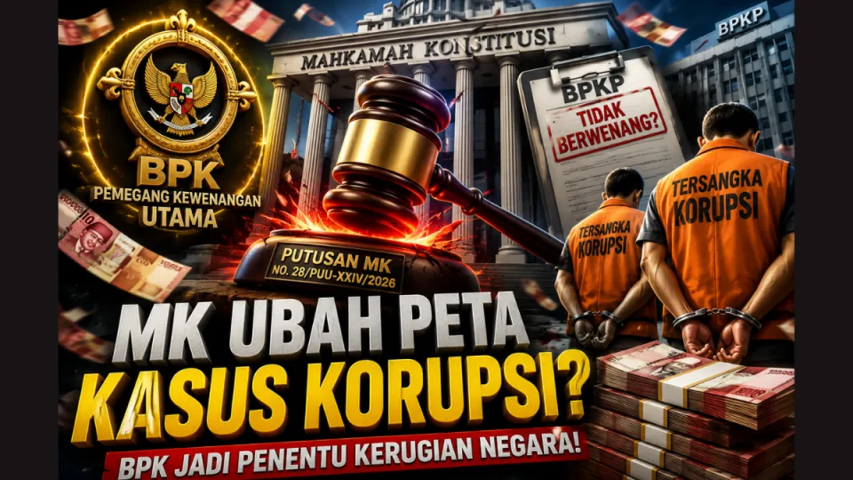 Putusan MK Soal Kerugian Negara Picu Perdebatan, BPK Jadi Sentral tapi BPKP Tetap Dinilai Punya Peran Penting