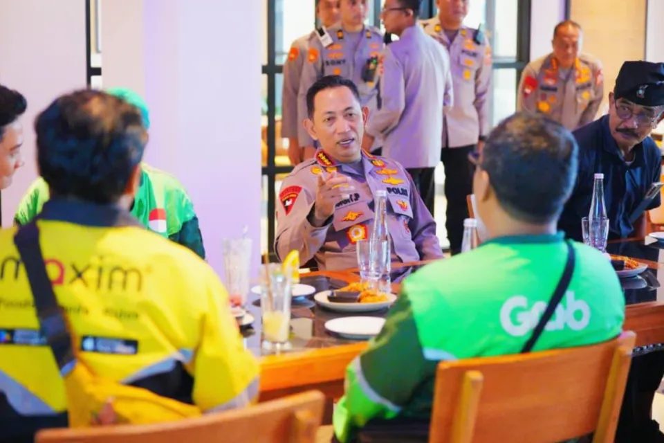 Kapolri Serap Aspirasi Pecalang dan Ojek Online, Perkuat Sinergi Jaga Bali Tetap Aman dan Nyaman