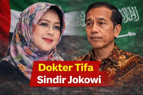 Pernyataan Jokowi Disorot, Dokter Tifa Sindir Soal Kakak di Timur Tengah: MBS atau MBZ